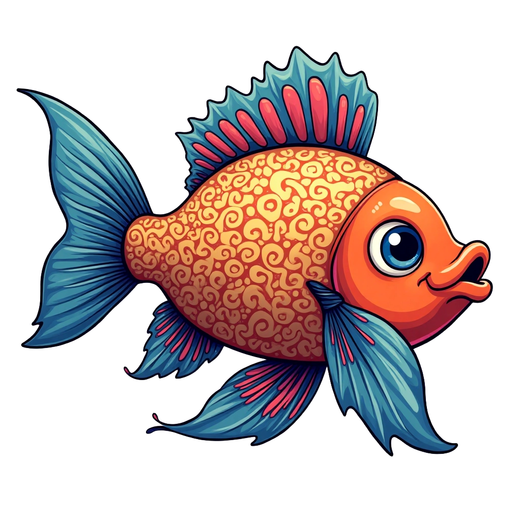 Colorful Fantasy Fish